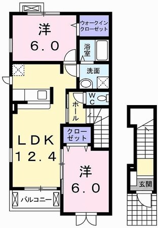 メゾン・ド・リアンXの物件間取画像